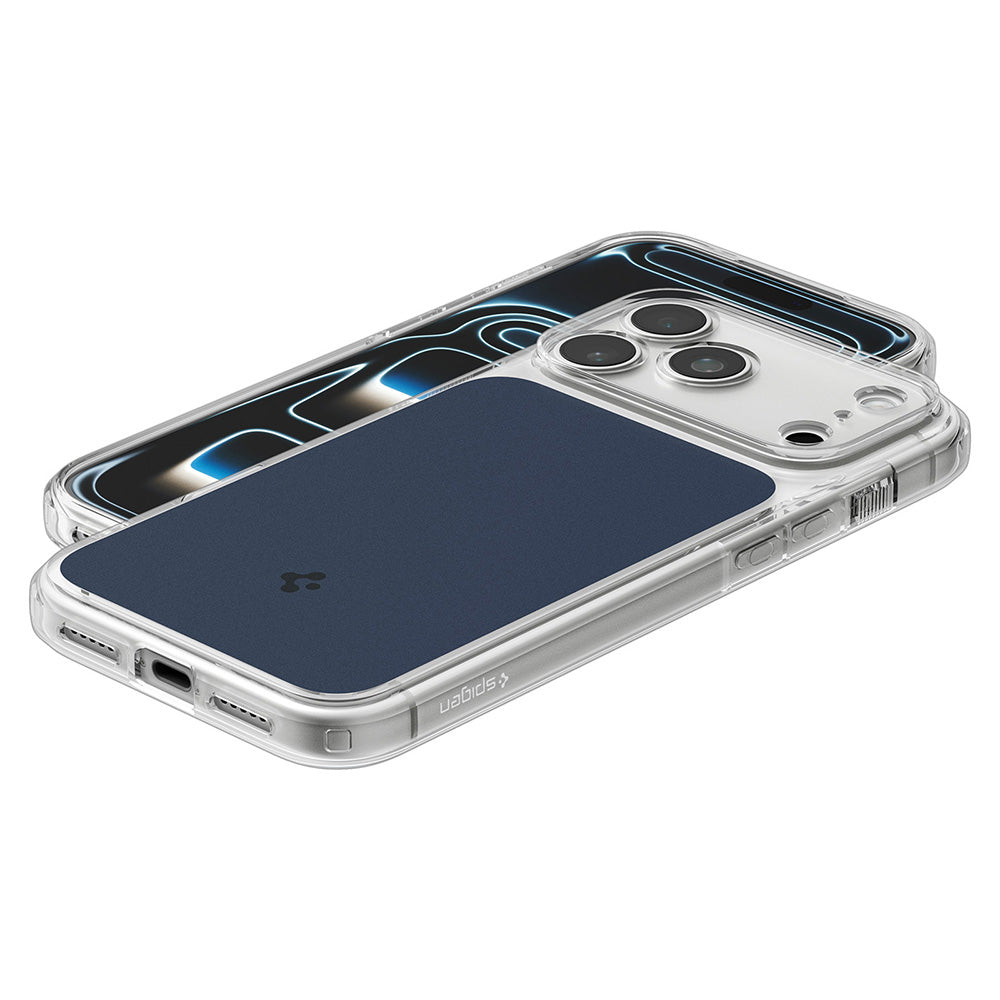 Калъф MagSafe за Apple iPhone 18 Pro Max / 17 Pro Max, Spigen, Ultra Hybrid T, Матиран син ACS12135