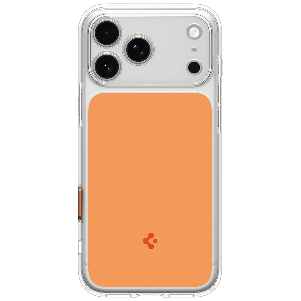 Калъф MagSafe за Apple iPhone 18 Pro Max / 17 Pro Max, Spigen, Ultra Hybrid T, Оранжев ACS12133