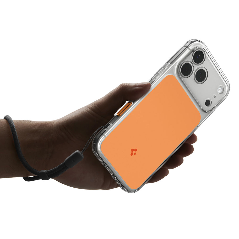 Калъф MagSafe за Apple iPhone 18 Pro Max / 17 Pro Max, Spigen, Ultra Hybrid T, Оранжев ACS12133