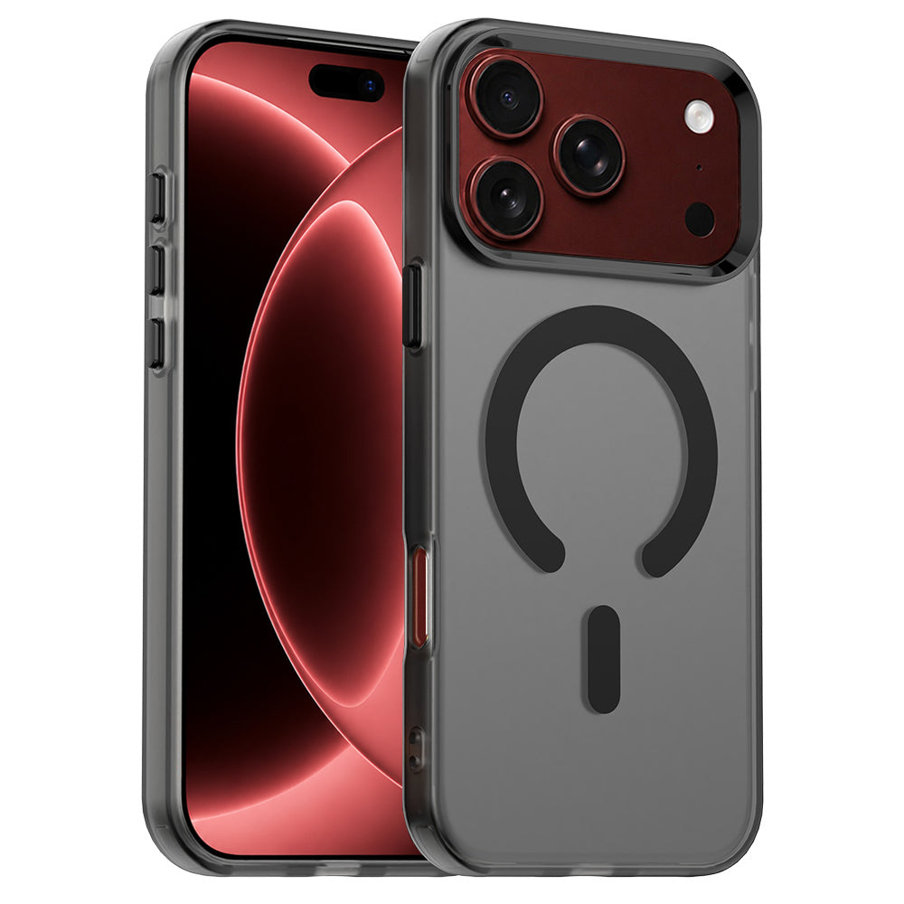Калъф MagSafe за Apple iPhone 18 Pro Max / 17 Pro Max, Techsuit, CandyCase, Черен