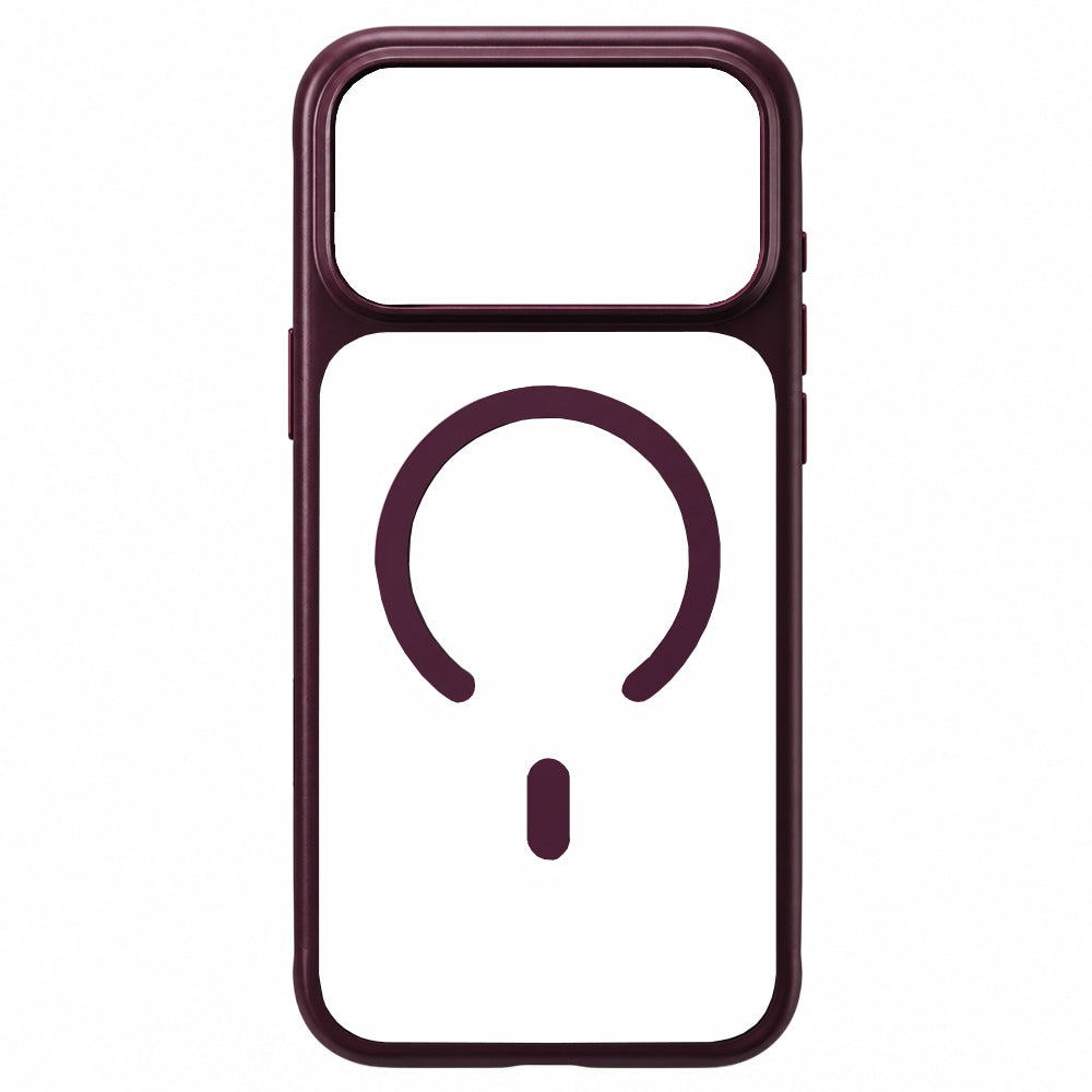 Калъф MagSafe за Apple iPhone 18 Pro Max, Blueo, APE Anti-Drop, бордо