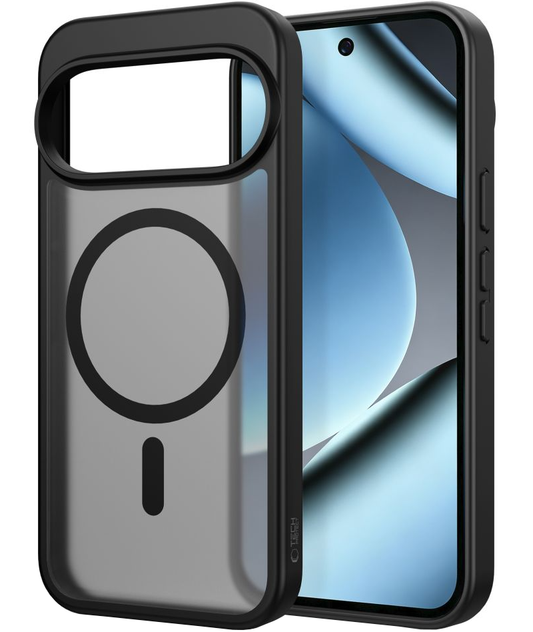 Калъф MagSafe за Google Pixel 11 Pro / 11 / 10 Pro / 10 / 9, Tech-Protect, Magmat, Матиран Черен