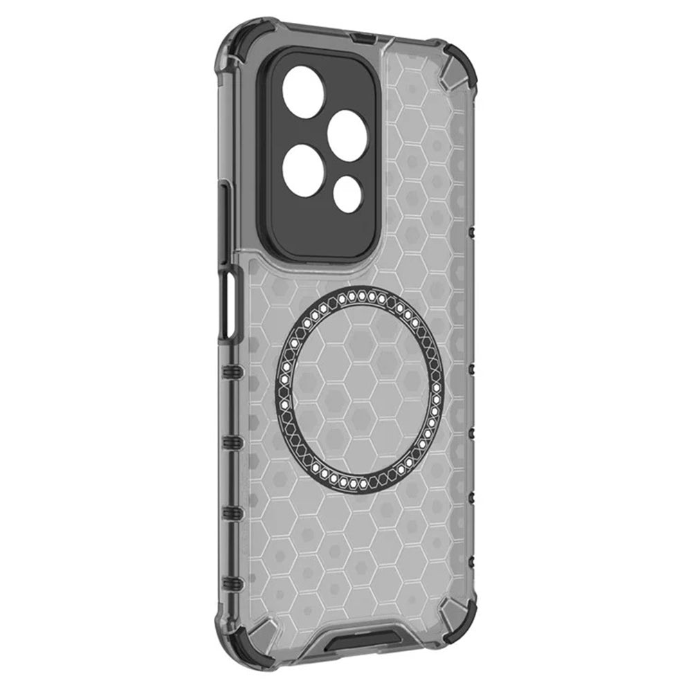 MagSafe калъф за Honor 200 Lite, Techsuit, HoneyComb Shield, Черен