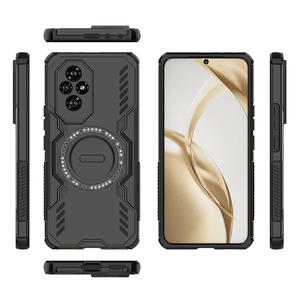 Калъф MagSafe за Honor 200, Techsuit, ArmorMag, Черен