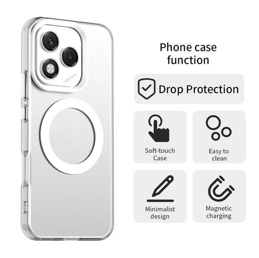 Калъф MagSafe за Honor 400 Lite, Techsuit, CandyCase, Бял