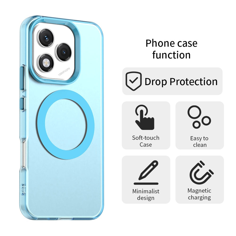 Калъф MagSafe за Honor 400 Lite, Techsuit, CandyCase, Син