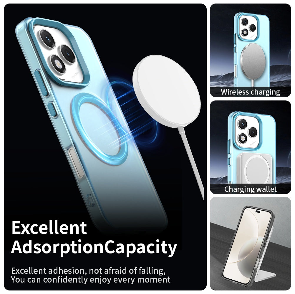Калъф MagSafe за Honor 400 Lite, Techsuit, CandyCase, Син