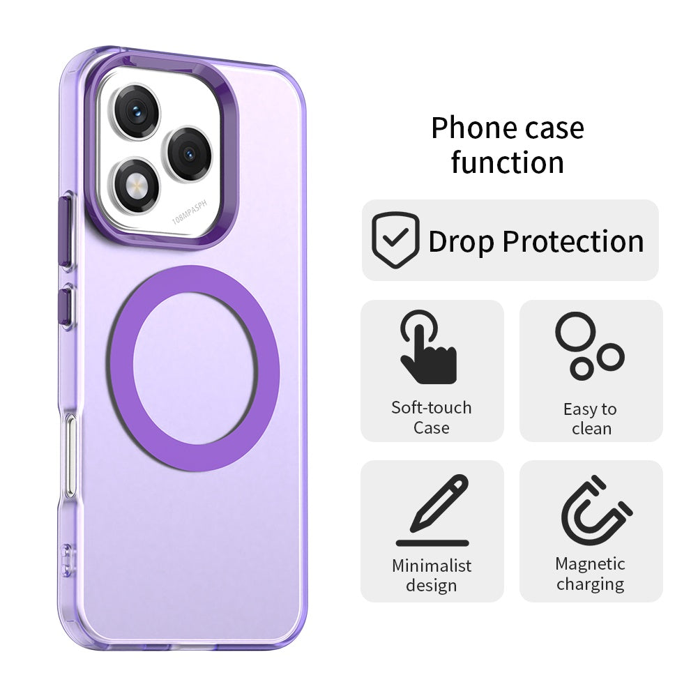 Калъф MagSafe за Honor 400 Lite, Techsuit, CandyCase, Лилав