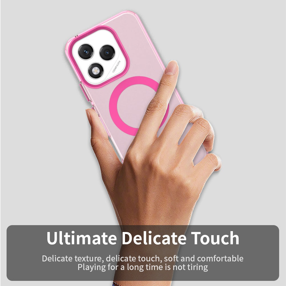 Калъф MagSafe за Honor 400 Lite, Techsuit, CandyCase, Розов