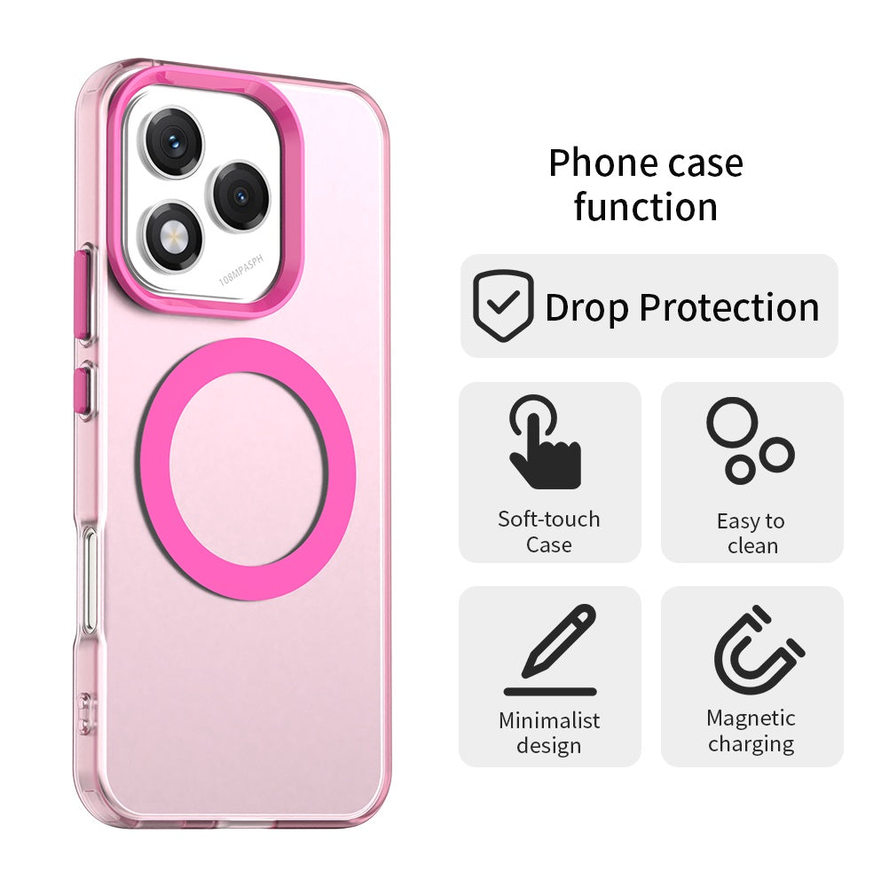 Калъф MagSafe за Honor 400 Lite, Techsuit, CandyCase, Розов