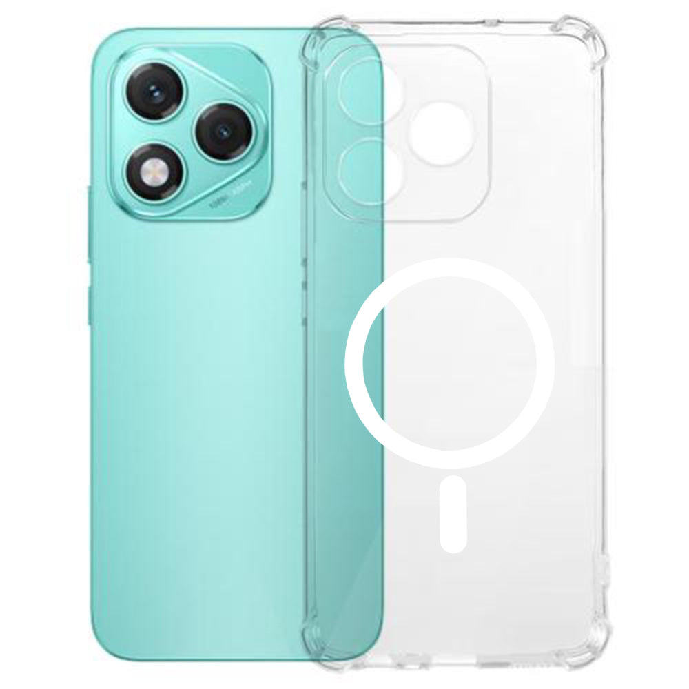 Калъф MagSafe за Honor 400 Lite, Techsuit, противоударен, прозрачен