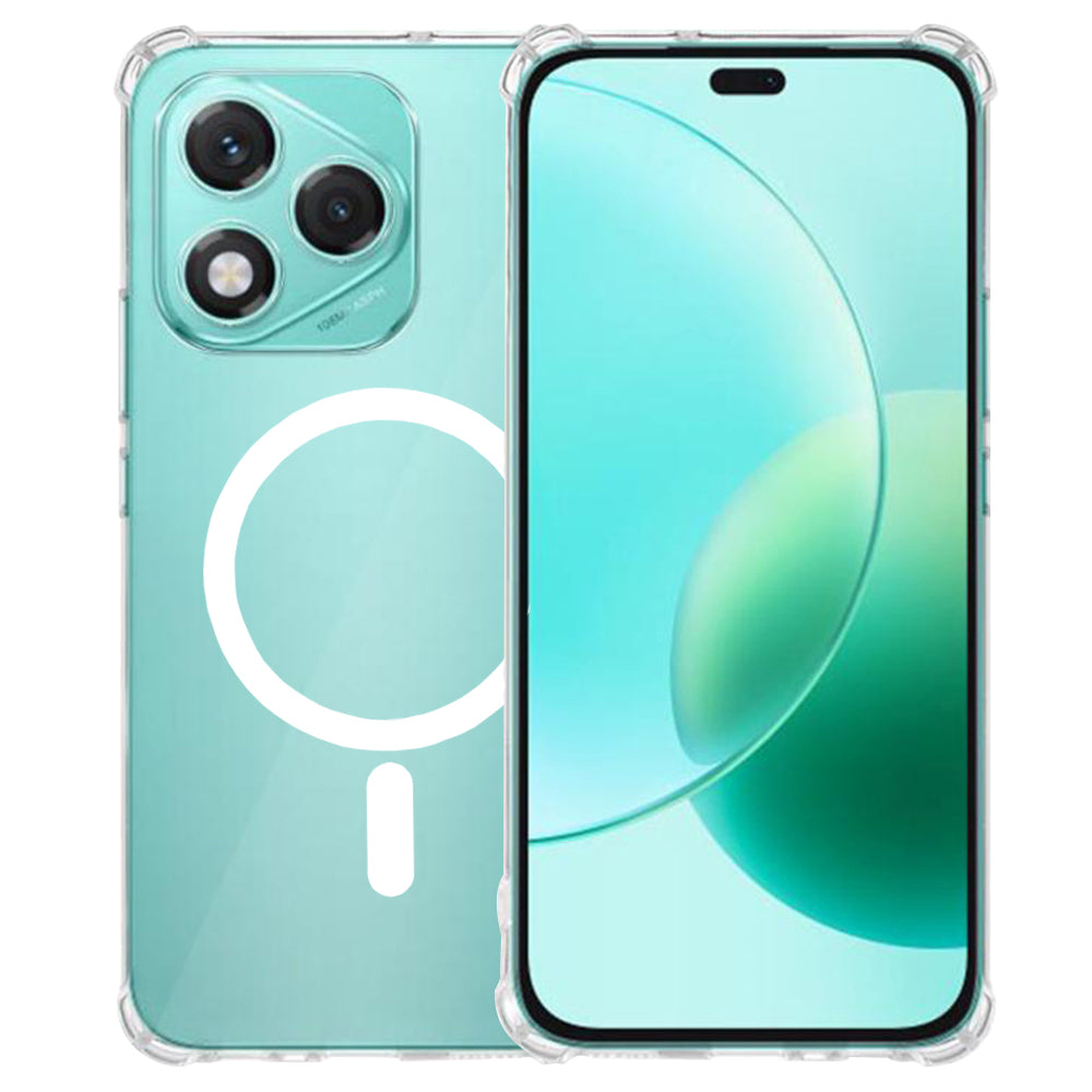 Калъф MagSafe за Honor 400 Lite, Techsuit, противоударен, прозрачен