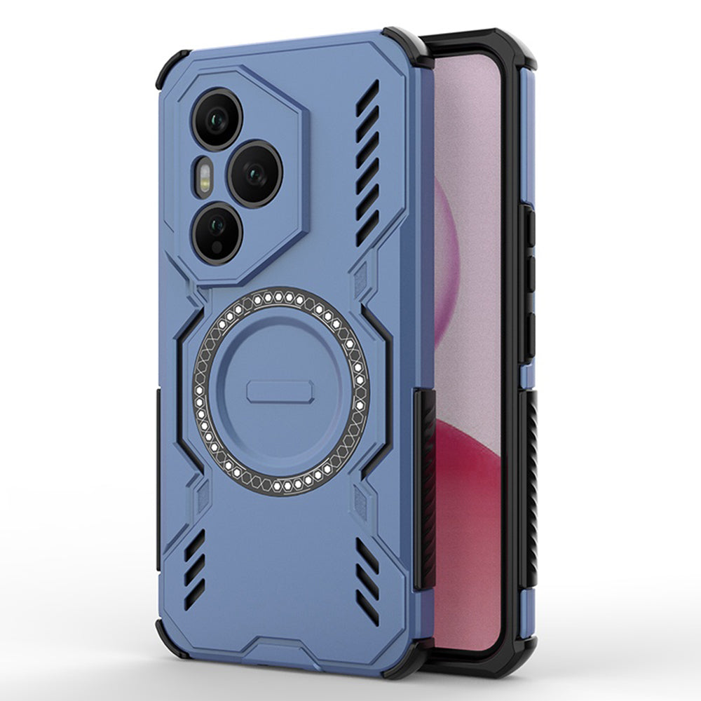 Калъф MagSafe за Honor 400 Pro, Techsuit, ArmorMag, Син