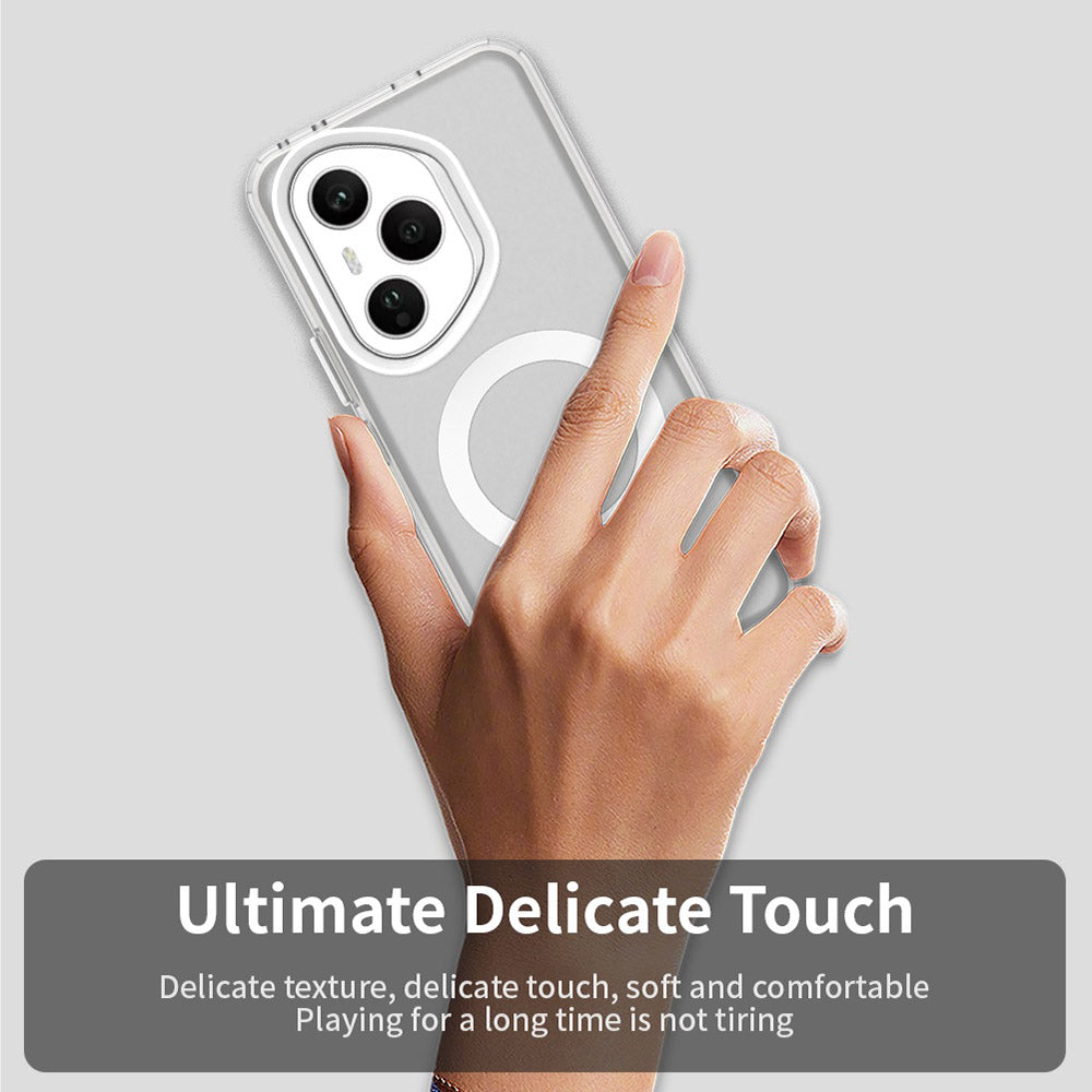 Калъф MagSafe за Honor 400 Pro, Techsuit, CandyCase, Бял