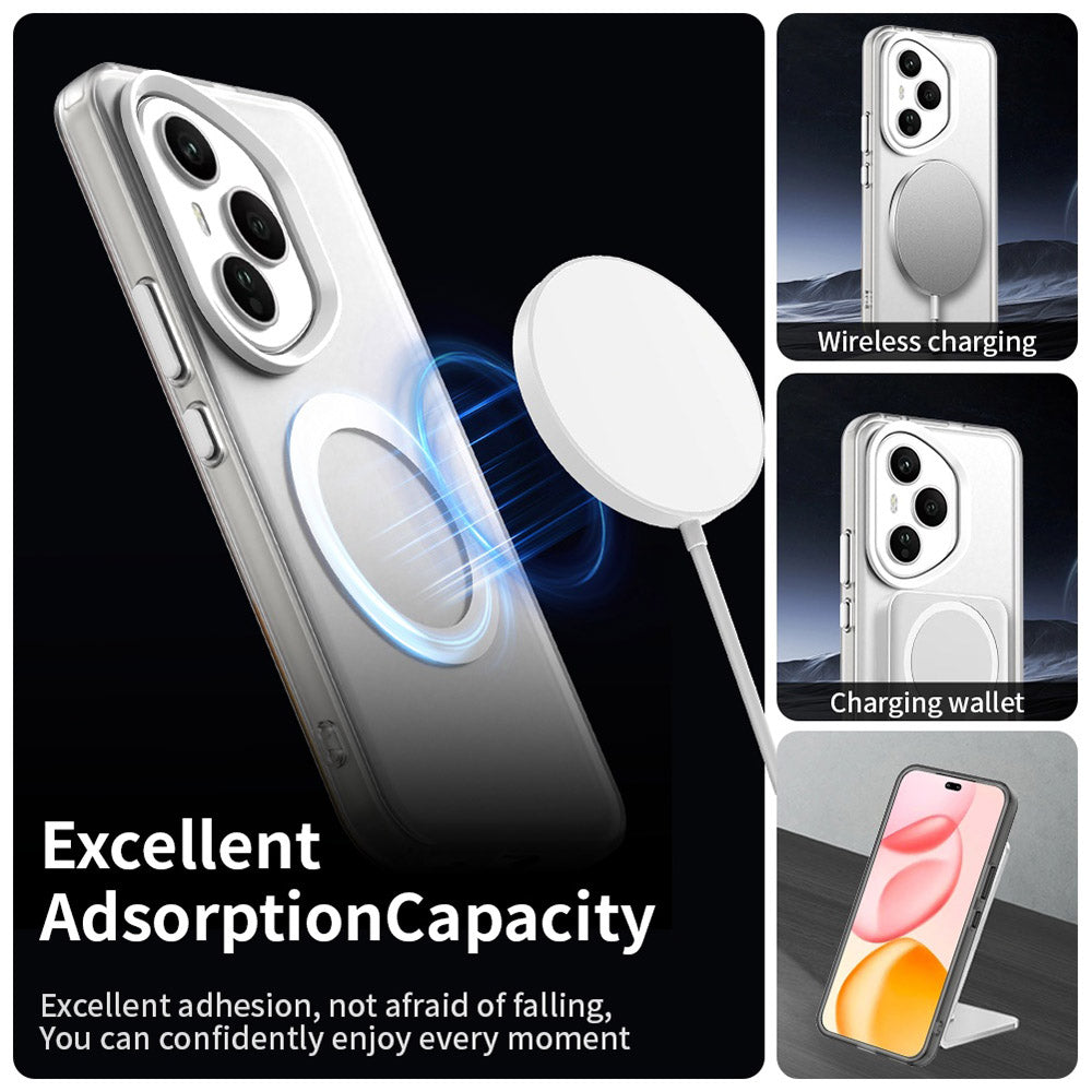 Калъф MagSafe за Honor 400 Pro, Techsuit, CandyCase, Бял