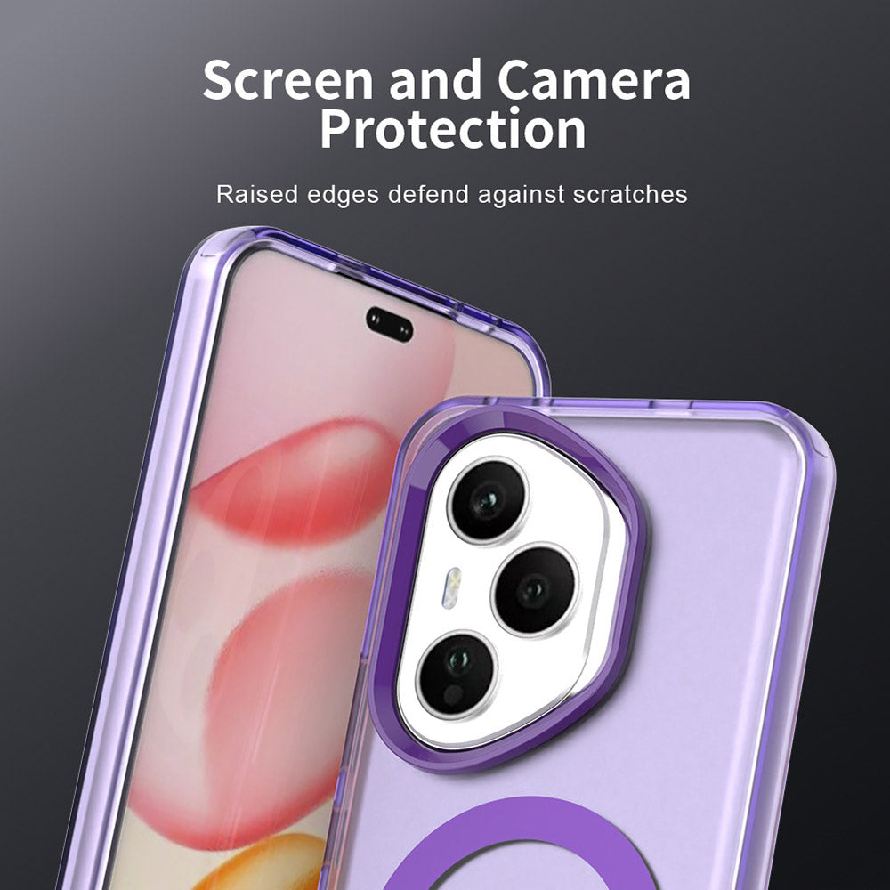 Калъф MagSafe за Honor 400 Pro, Techsuit, CandyCase, Лилав