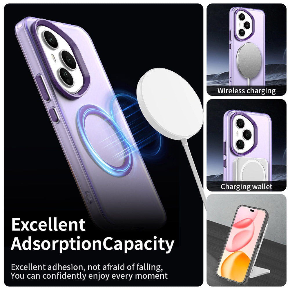 Калъф MagSafe за Honor 400 Pro, Techsuit, CandyCase, Лилав