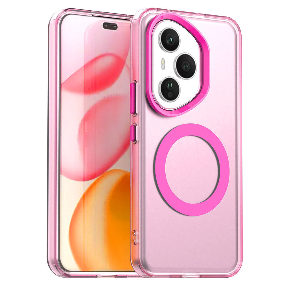 Калъф MagSafe за Honor 400 Pro, Techsuit, CandyCase, Розов