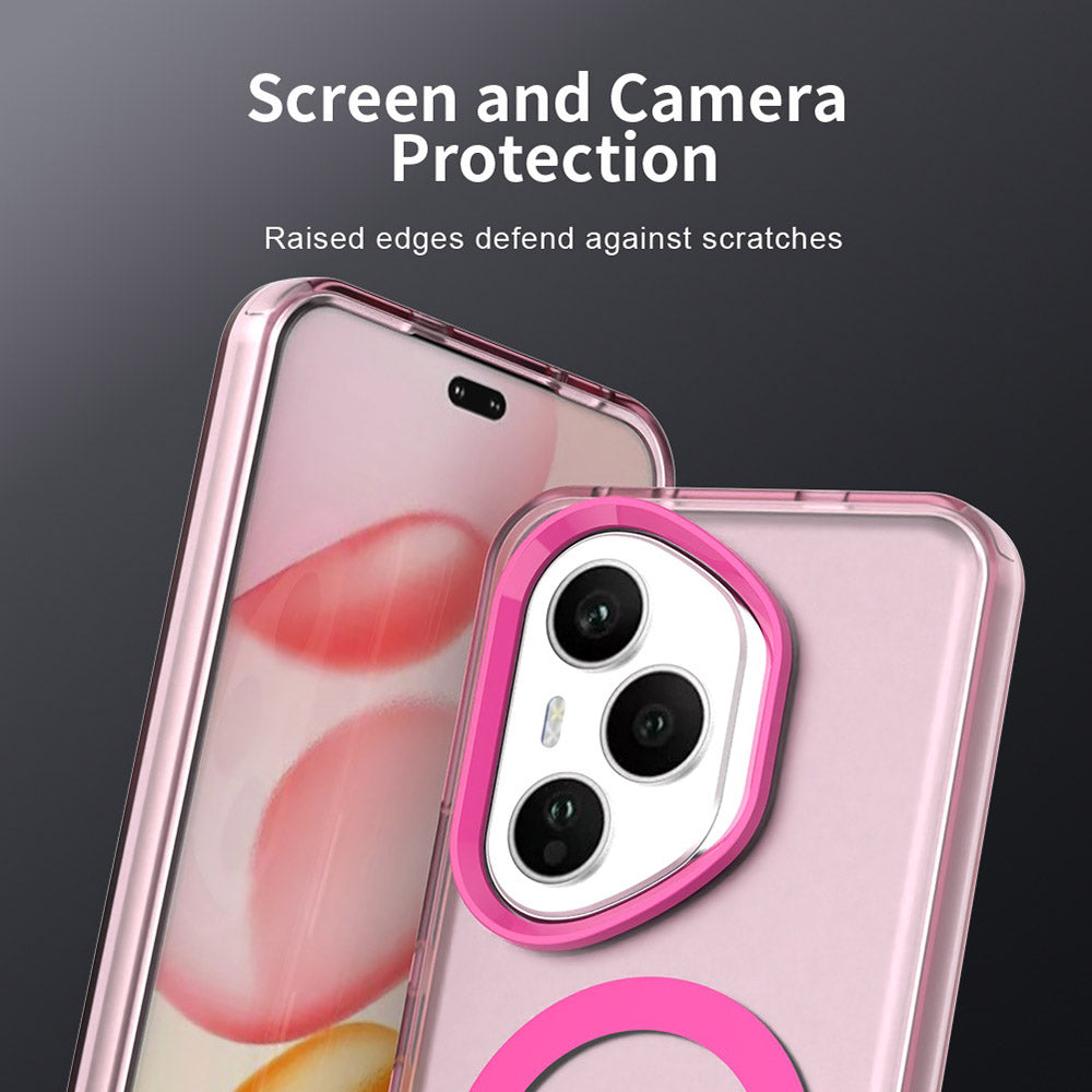 Калъф MagSafe за Honor 400 Pro, Techsuit, CandyCase, Розов