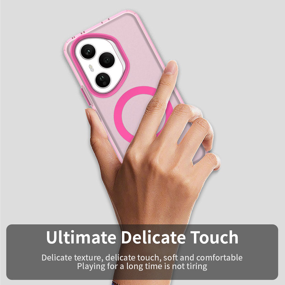 Калъф MagSafe за Honor 400 Pro, Techsuit, CandyCase, Розов