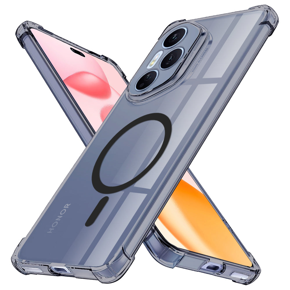 Калъф MagSafe за Honor 400 Pro, Techsuit, Shockproof Clear, Опушен