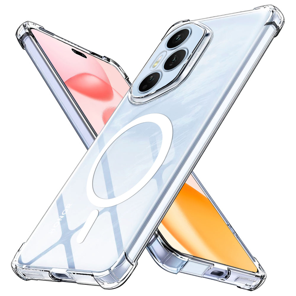 Калъф MagSafe за Honor 400 Pro, Techsuit, противоударен, прозрачен
