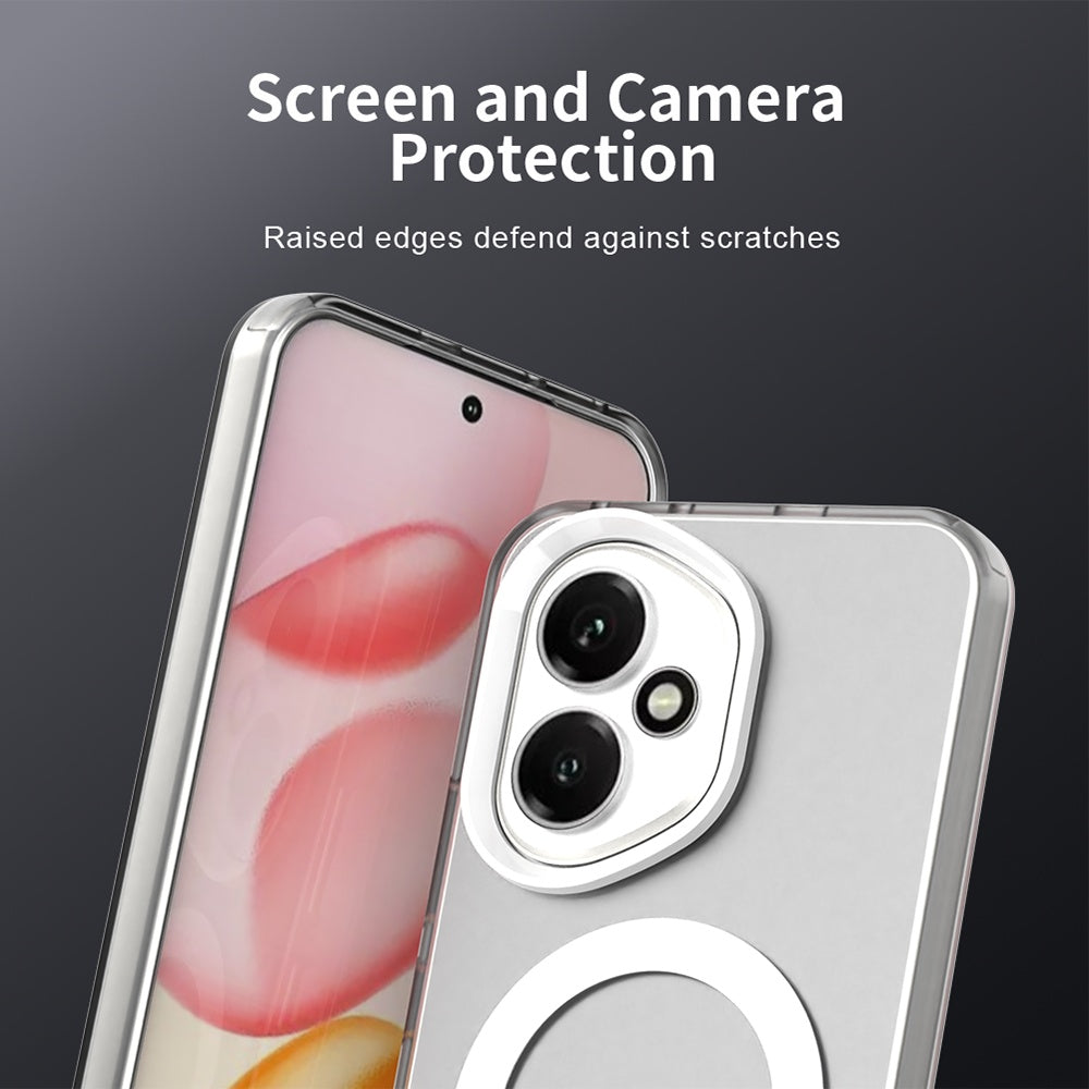 MagSafe калъф за Honor 400, Techsuit, CandyCase, бял