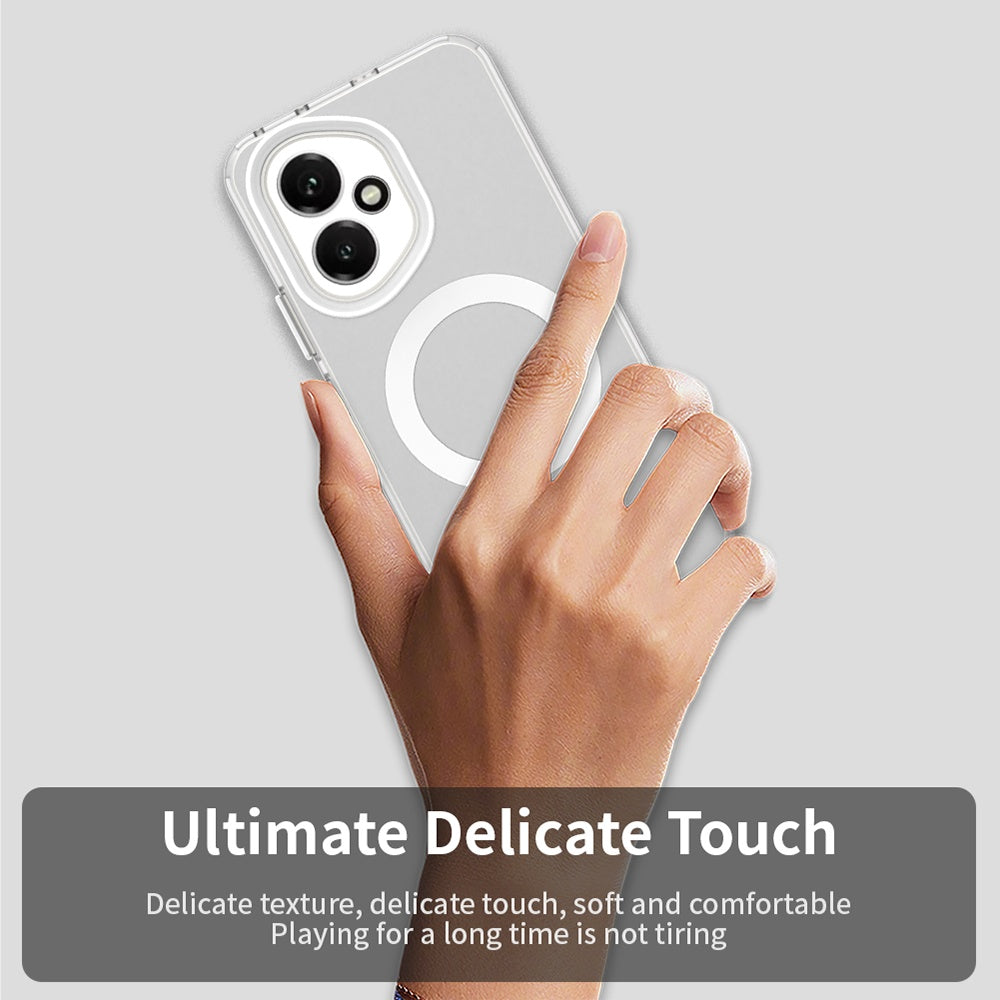 MagSafe калъф за Honor 400, Techsuit, CandyCase, бял