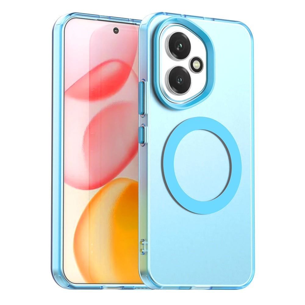 Калъф MagSafe за Honor 400, Techsuit, CandyCase, Син