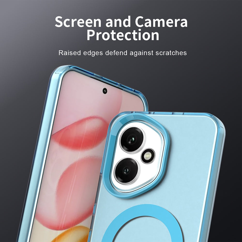 Калъф MagSafe за Honor 400, Techsuit, CandyCase, Син
