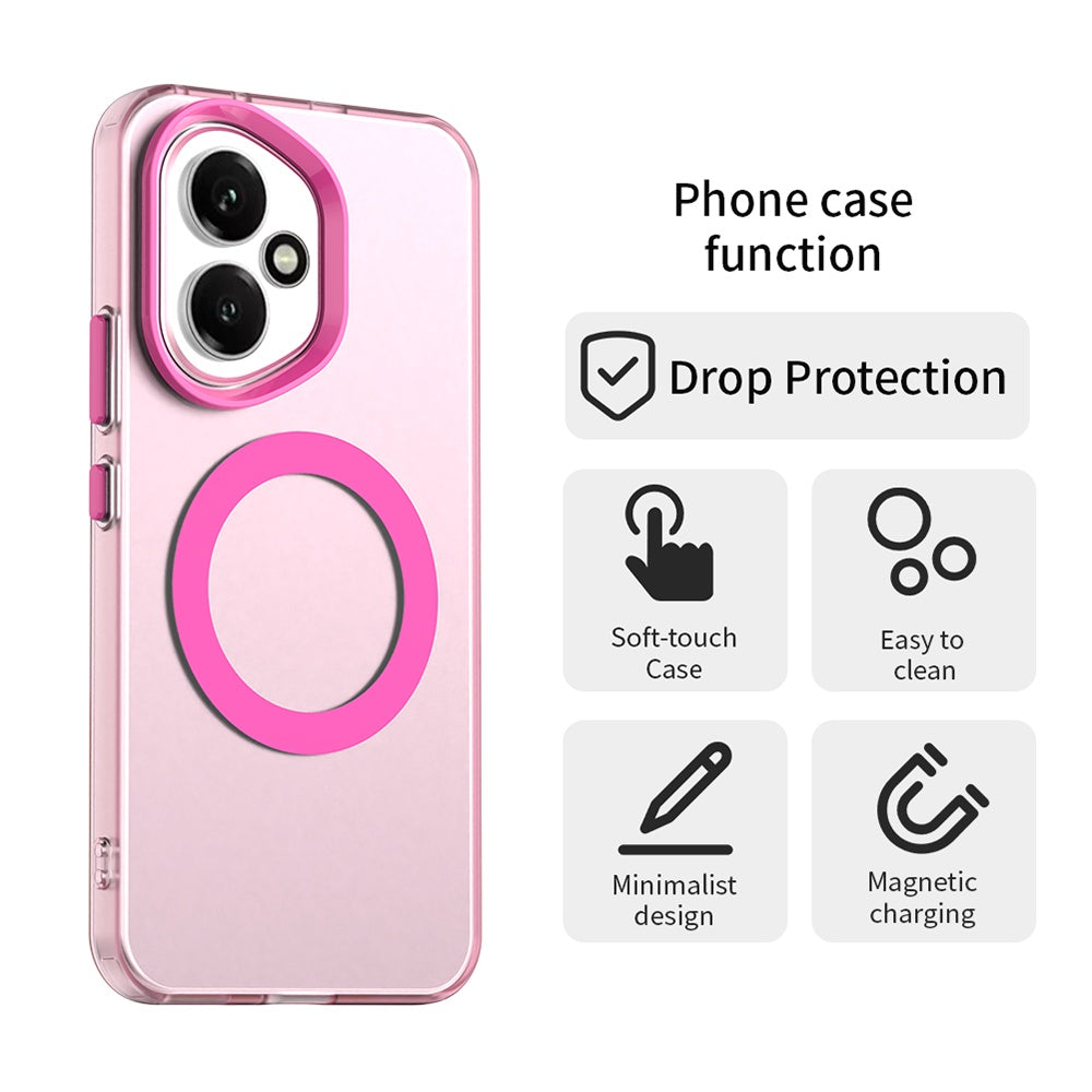 MagSafe калъф за Honor 400, Techsuit, CandyCase, Розов