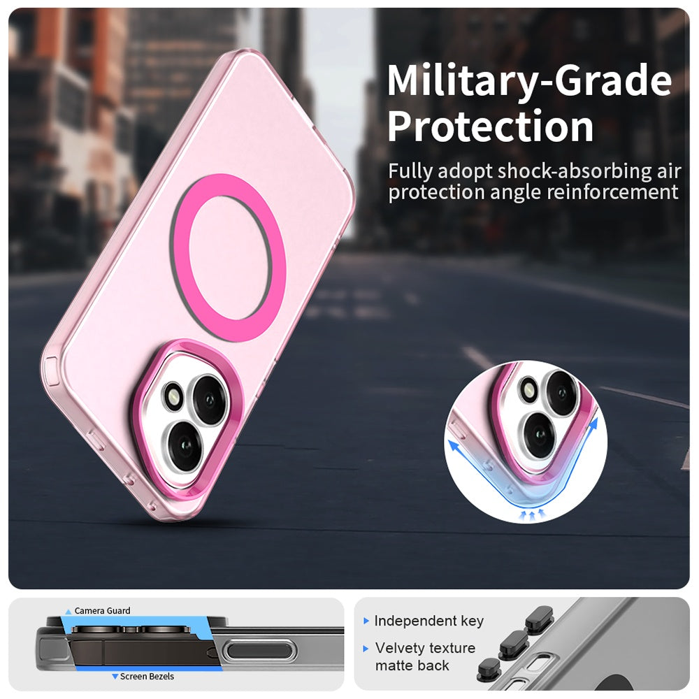 MagSafe калъф за Honor 400, Techsuit, CandyCase, Розов
