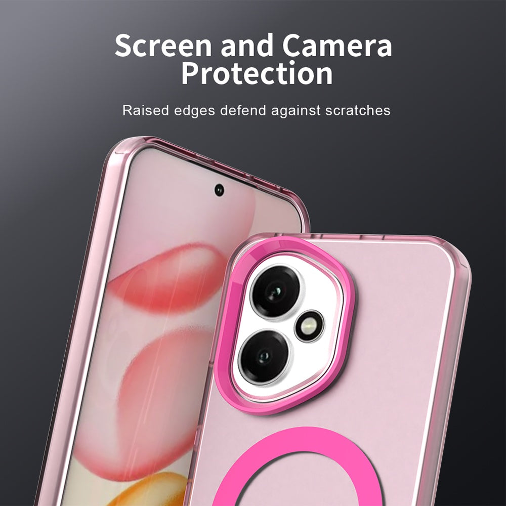 MagSafe калъф за Honor 400, Techsuit, CandyCase, Розов