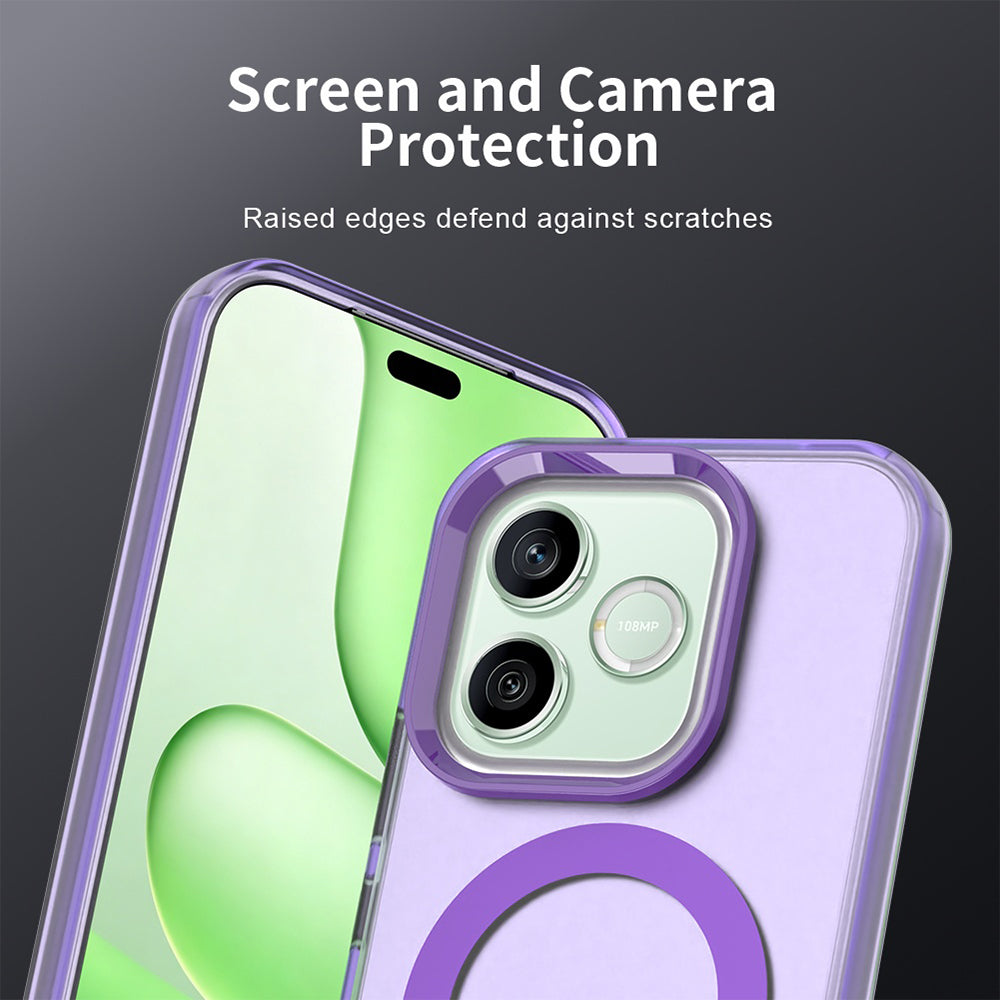 Калъф MagSafe за Honor 600 Pro / 600, Techsuit, CandyCase, Лилав