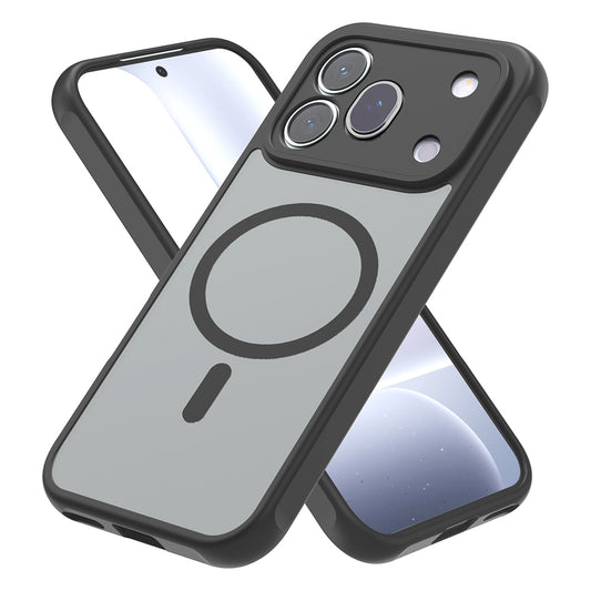 Калъф MagSafe за Honor 600 Pro, Techsuit, HaloFrost II, Черен