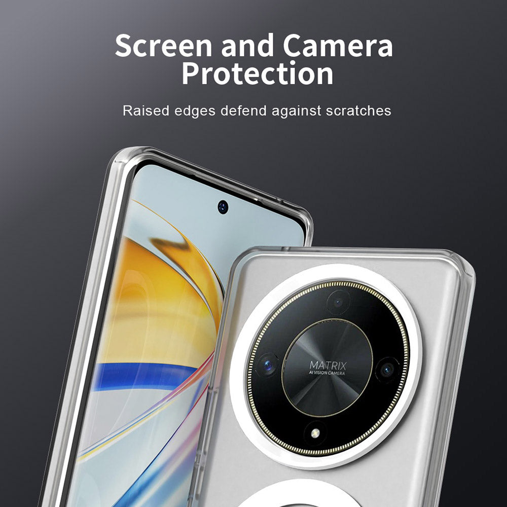 Калъф MagSafe за Honor Magic6 Lite, Techsuit, CandyCase, Бял