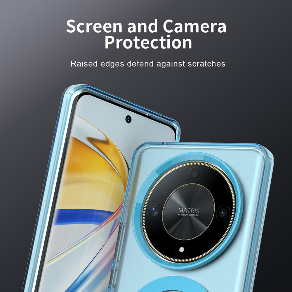 Калъф MagSafe за Honor Magic6 Lite, Techsuit, CandyCase, Син
