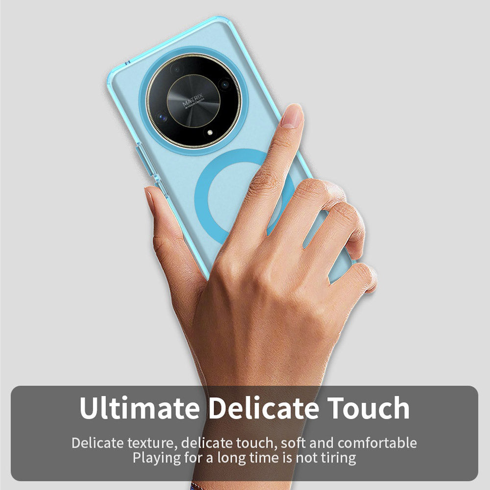 Калъф MagSafe за Honor Magic6 Lite, Techsuit, CandyCase, Син