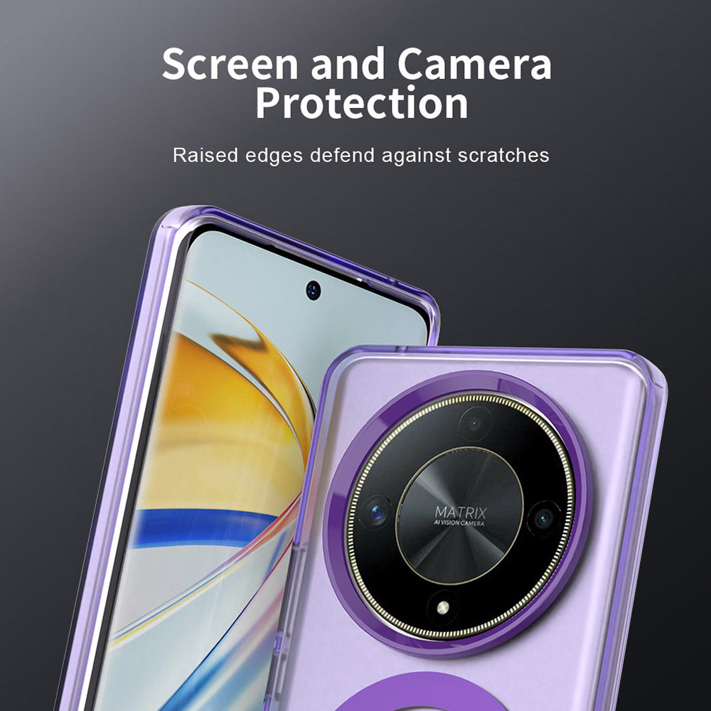 Калъф MagSafe за Honor Magic6 Lite, Techsuit, CandyCase, Лилав