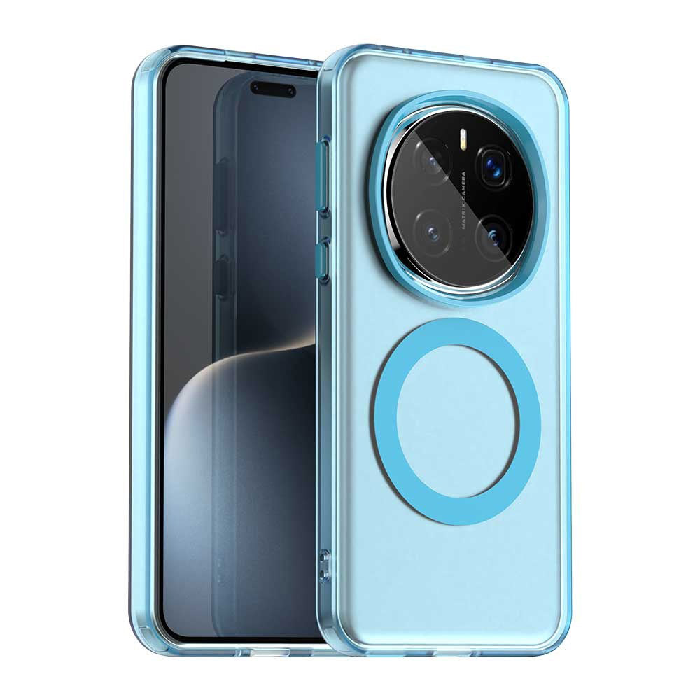 Калъф MagSafe за Honor Magic7 Pro, Techsuit, CandyCase, Син