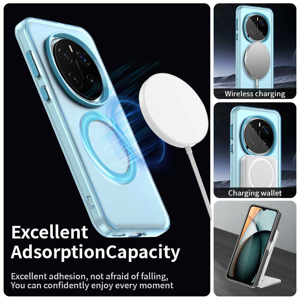Калъф MagSafe за Honor Magic7 Pro, Techsuit, CandyCase, Син