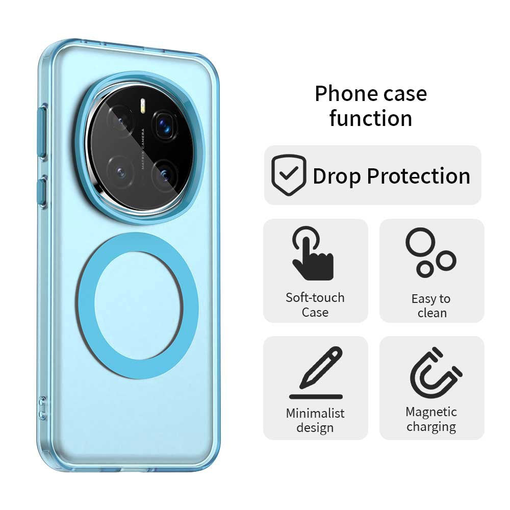 Калъф MagSafe за Honor Magic7 Pro, Techsuit, CandyCase, Син