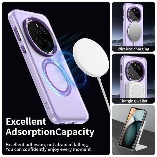 Калъф MagSafe за Honor Magic7 Pro, Techsuit, CandyCase, Лилав