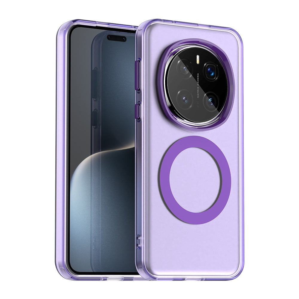 Калъф MagSafe за Honor Magic7 Pro, Techsuit, CandyCase, Лилав
