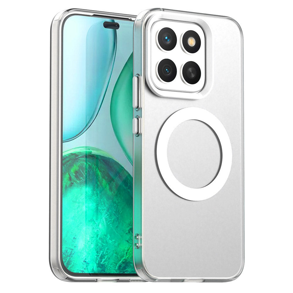 MagSafe калъф за Honor X8c, Techsuit, CandyCase, бял