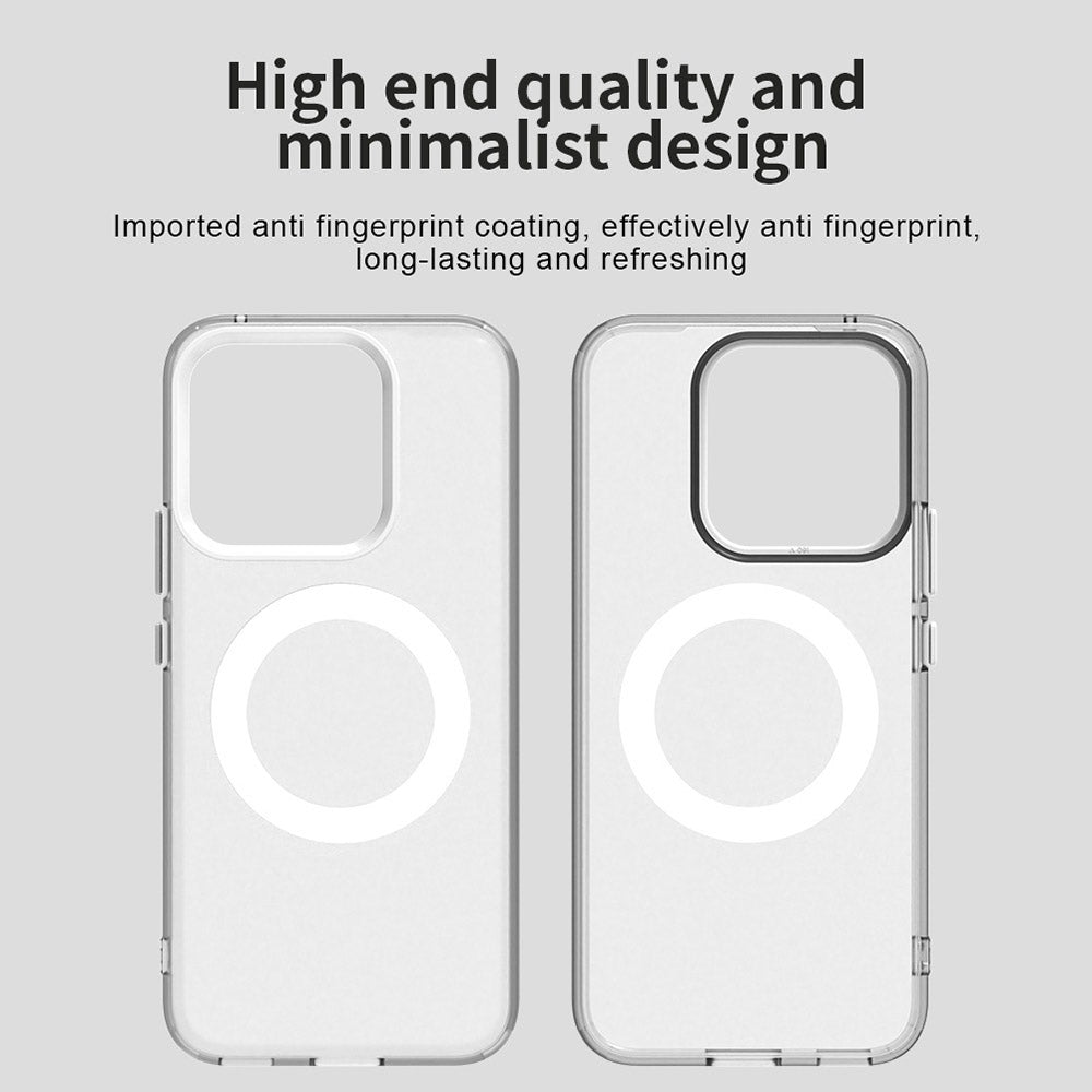 MagSafe калъф за Honor X8c, Techsuit, CandyCase, бял