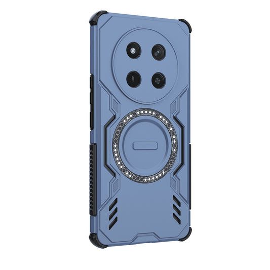 MagSafe калъф за Honor X9c / Magic7 Lite, Techsuit, ArmorMag, син