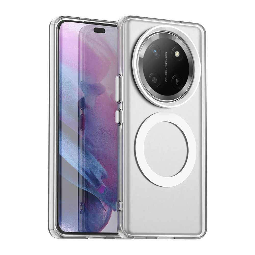 MagSafe калъф за Honor X9c / Magic7 Lite, Techsuit, CandyCase, бял