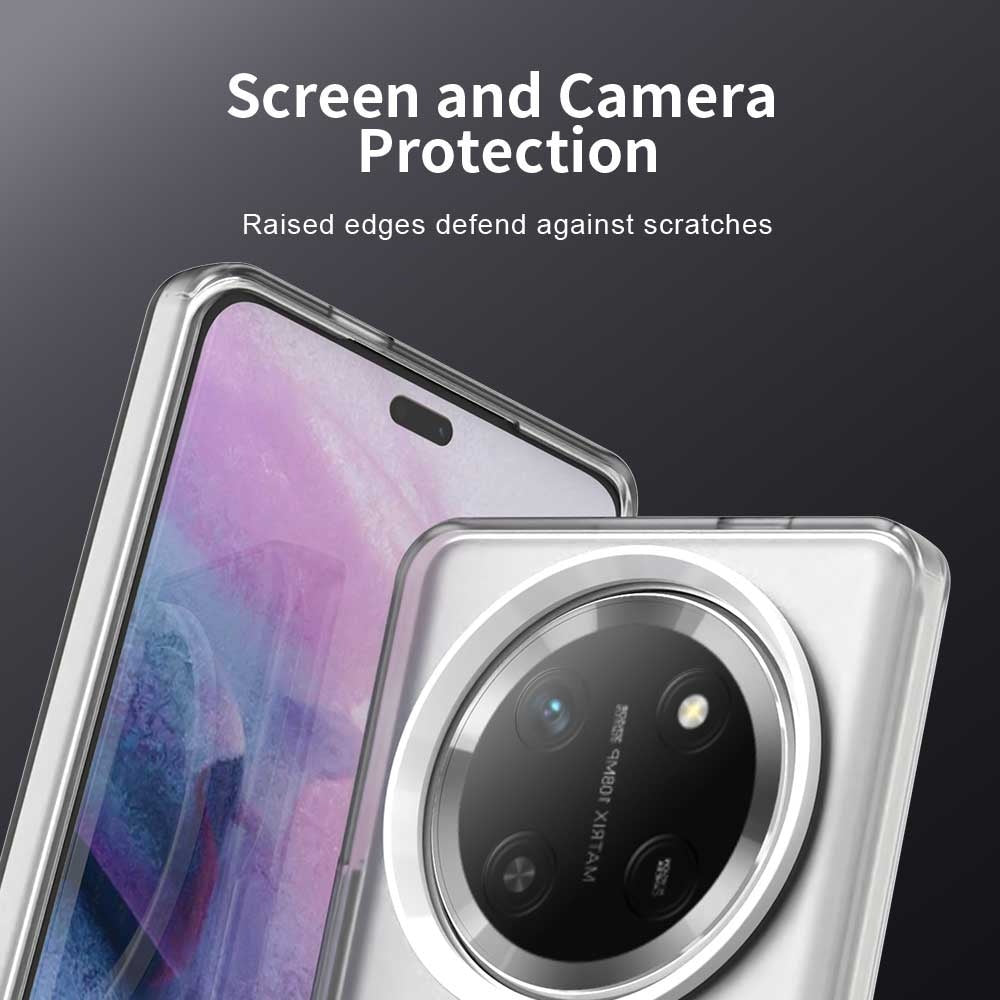 MagSafe калъф за Honor X9c / Magic7 Lite, Techsuit, CandyCase, бял