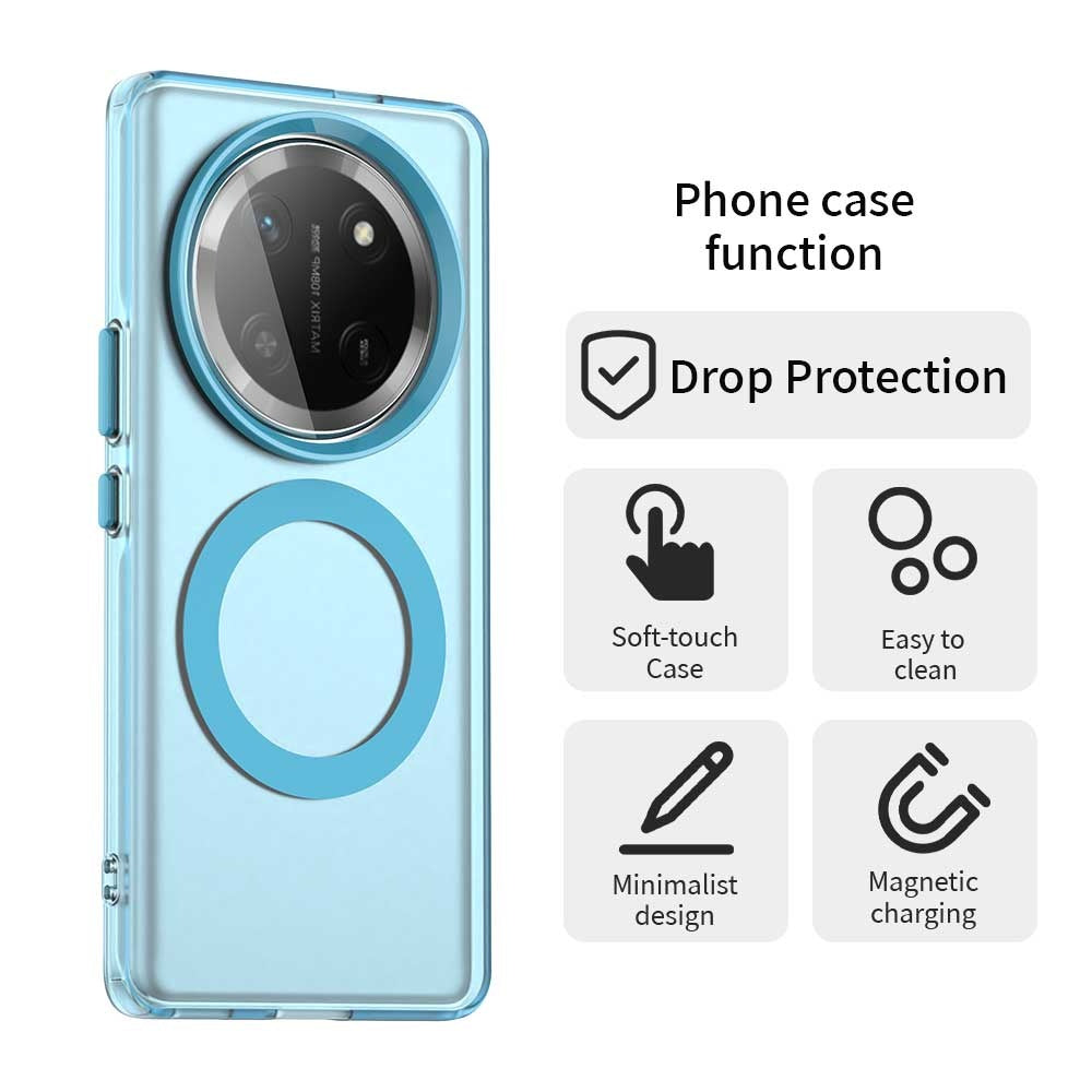 Калъф MagSafe за Honor X9c / Magic7 Lite, Techsuit, CandyCase, Син